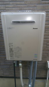 給湯器　名古屋　施工後
